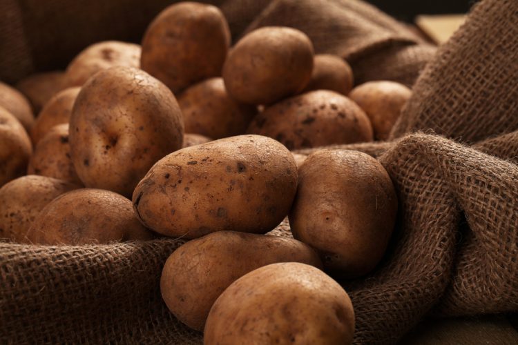 rustic unpeeled potatoes desks 1