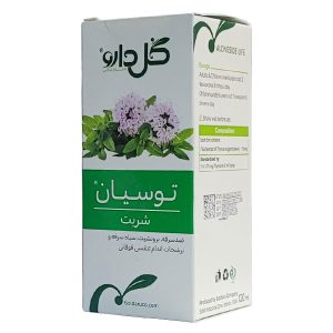 شربت توسیان گل دارو 120 میلی لیتری