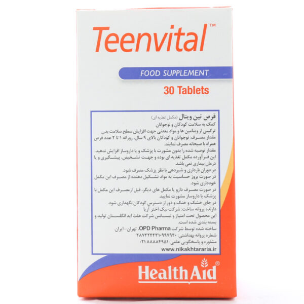 Teenvital Health Aid 2