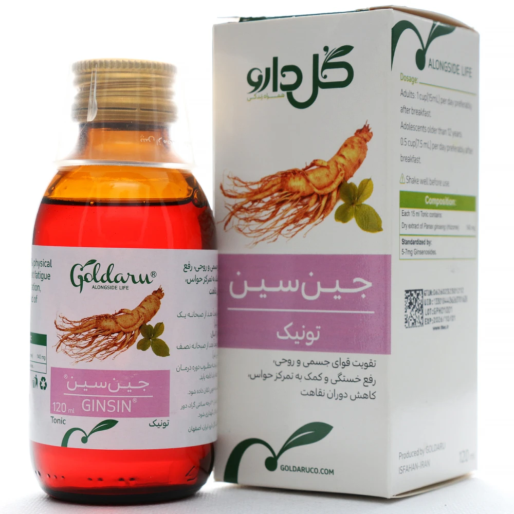 تونیک جین سین گل دارو (1) تونیک جین سین