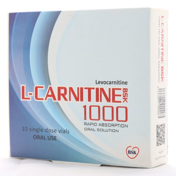 ویال ال کارنیتین 1000 بی اس کی
