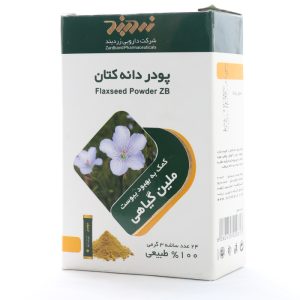 پودر دانه کتان