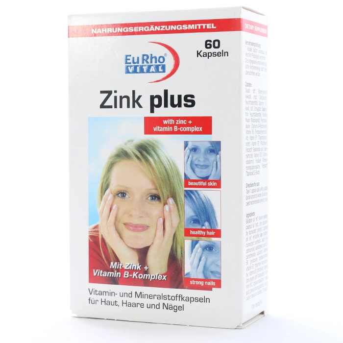 کپسول زینک پلاس 5 میلی یوروویتال زینک پلاس 5 میلی یوروویتال