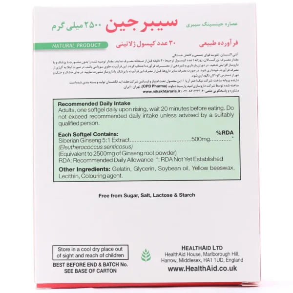 کپسول سیبرجین