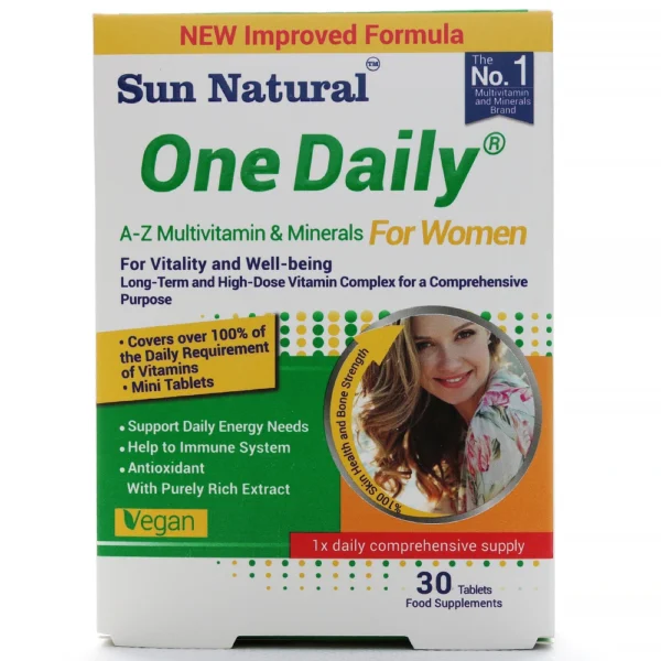 مولتی ویتامین مینرال وان دیلی بانوان سان نچرال