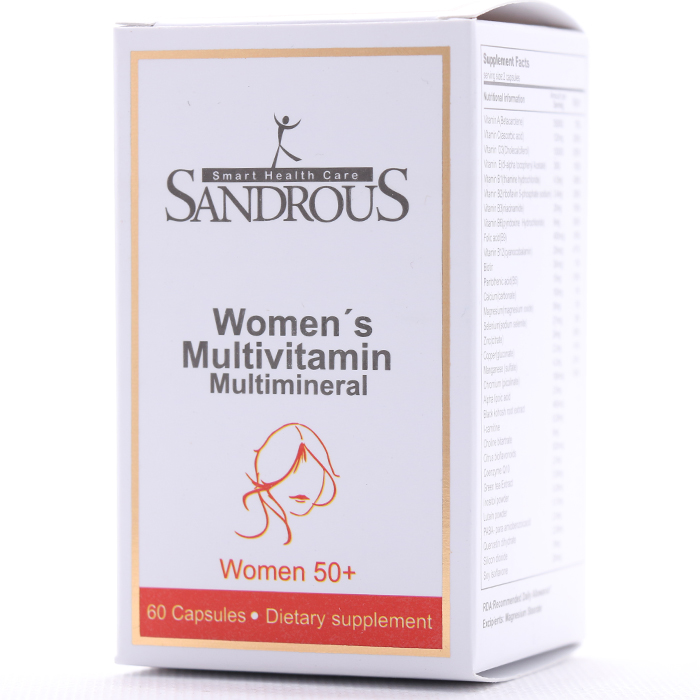 مولتی ویتامین مینرال خانمها بالای 50 سال سندروس