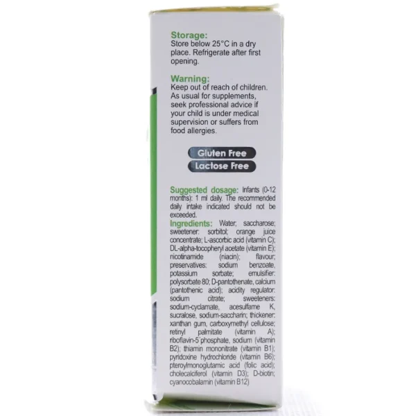 قطره مولتی ویتامین ویواکیدز