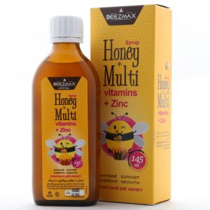 عسل و مولتی ویتامین و زینک بیزمکس