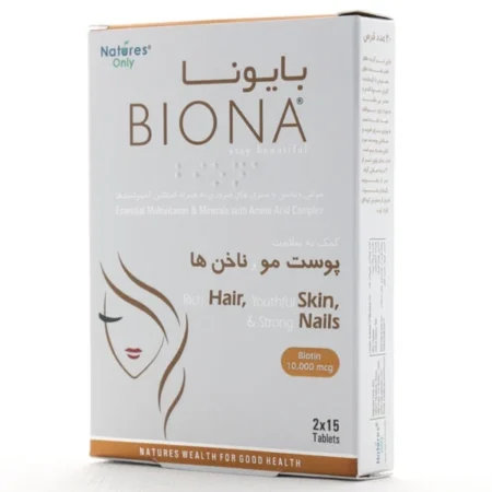 قرص پوست مو و ناخن...