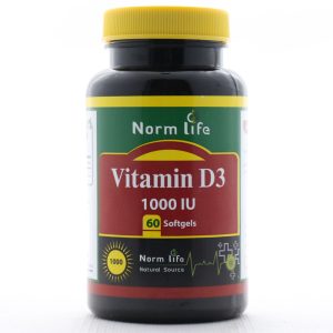 ویتامین D3 1000 نورم لایف
