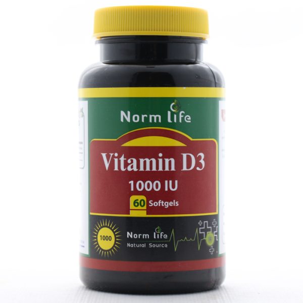 ویتامین D3 1000 نورم لایف