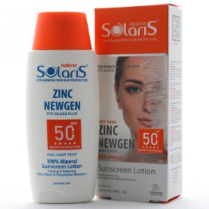 لوسیون ضد آفتاب پوست حساس زینک نیوژن آردن سولاریس SPF 50 (1)