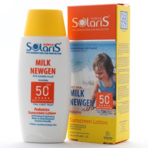 لوسیون ضد آفتاب کودکان میلک نیوژن SPF 50 آردن سولاریس (1)