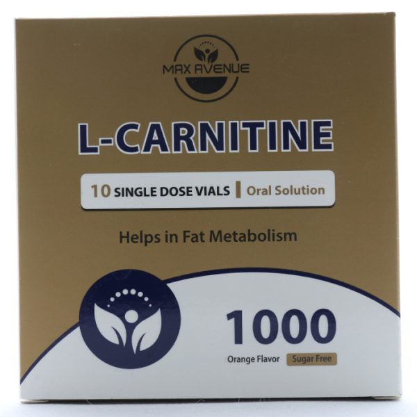 ویال ال کارنیتین 1000 میلی گرم مکس اونیو (4)