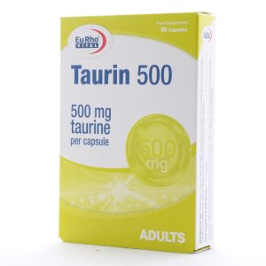 کپسول تائورین 500 میلی گرم یوروویتال (1)