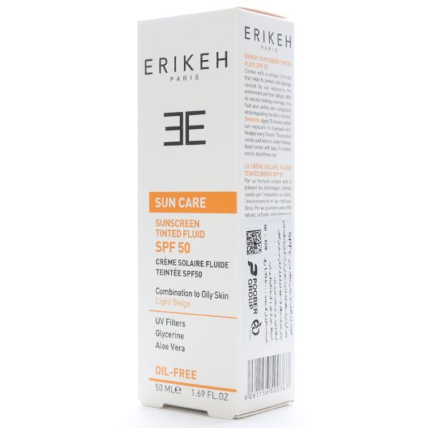 فلوئید ضد آفتاب فاقد چربی SPF50 اریکه (6)