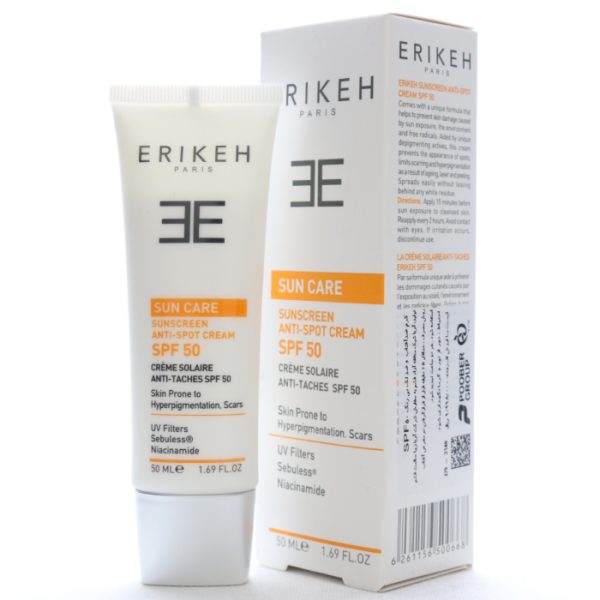 کرم ضد آفتاب و ضد لک SPF50 اریکه (1)