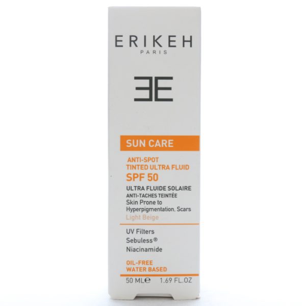 کرم ضد آفتاب و ضد لک SPF50 اریکه 12