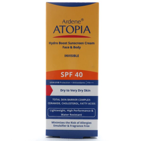 کرم ضد آفتاب پوست خشک آردن آتوپیا SPF 40 (3)