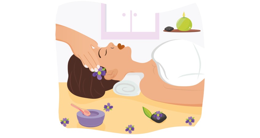 رشد سریع مو با یک ترفند ساده 4 happy girl recieving facial massage spa concept vector 122154 428