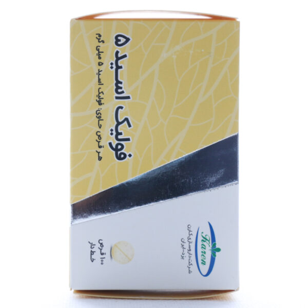 قرص فولیک اسید 5 کارن