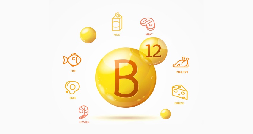 بهترین ویتامین برای تقویت معده: ویتامین B12