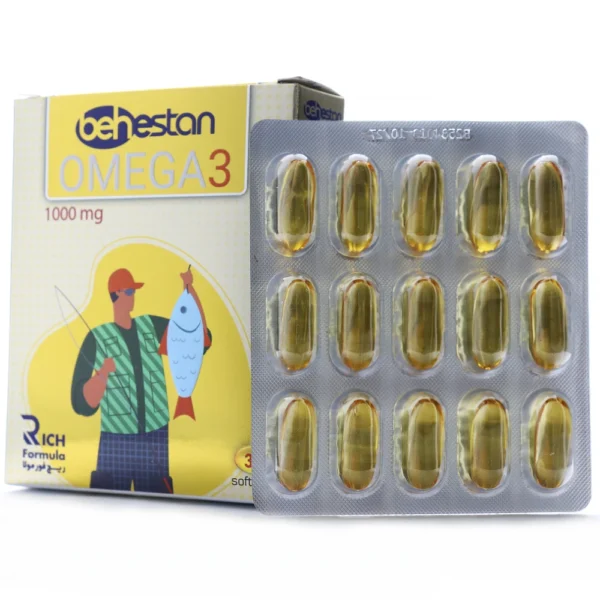 کپسول امگا 3 1000 بهستان
