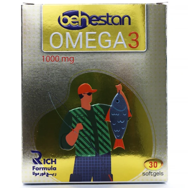 کپسول امگا 3 1000 بهستان