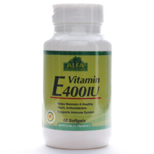 کپسول ویتامین E 400 آلفا ویتامینز