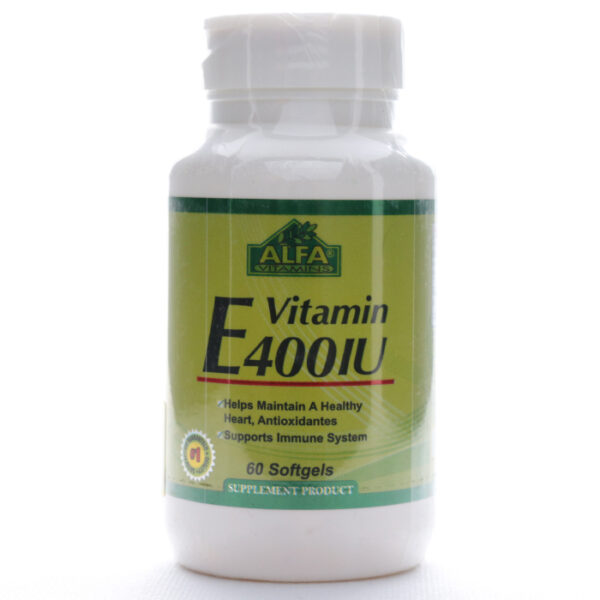 کپسول ویتامین E 400 آلفا ویتامینز