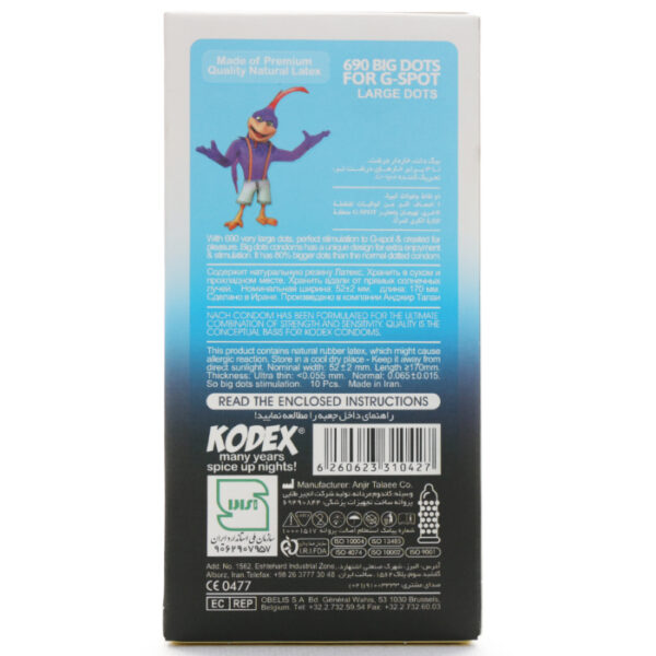 بروشور کاندوم 690 بیگ دات کدکس