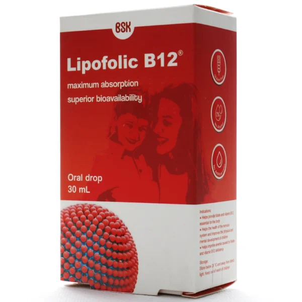 قطره لیپوفولیک ب12 بی اس کا