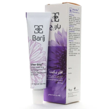 کرم پس از گزش افتر...