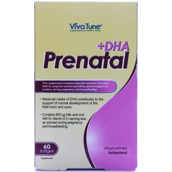 کپسول پریناتال پلاس دی اچ ای ویواتیون (1)