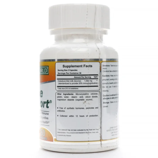 جدول کپسول ایمیون ساپورت نچرال ورلد