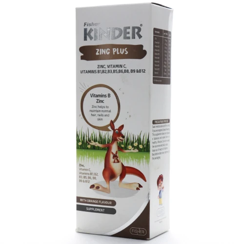 شربت زینک پلاس میشر کیندر شربت زینک پلاس کیندر