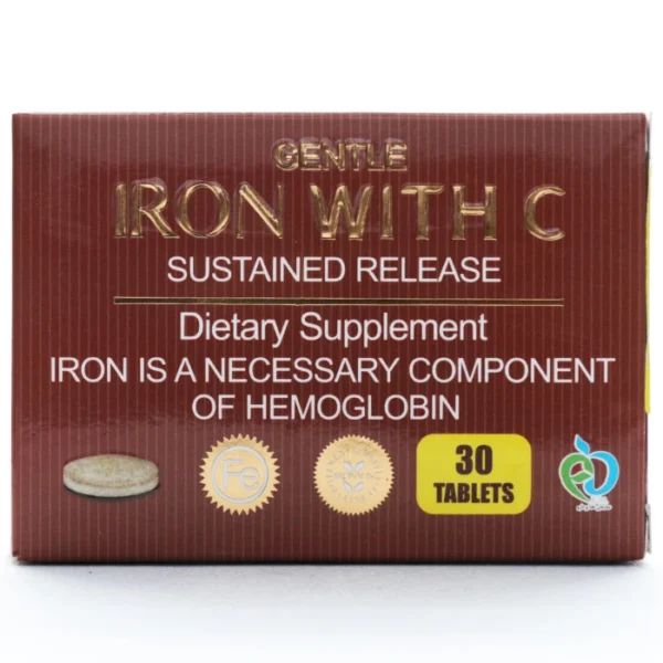 قرص پیوسته رهش آهن ویتامین سی برونسون