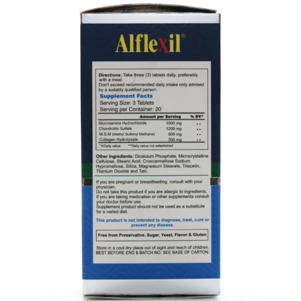 قرص گلوکزامین آلفکسیل آلفا ویتامینز 60 عددی