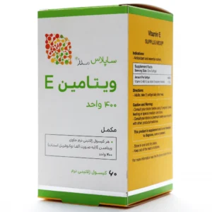 کپسول ویتامین ای 400 ساپلاس مدز