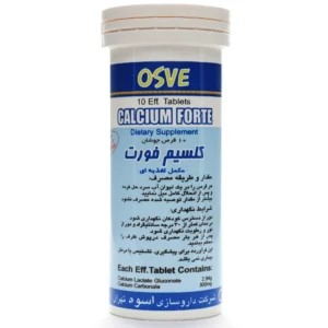 قرص جوشان کلسیم فورت اسوه