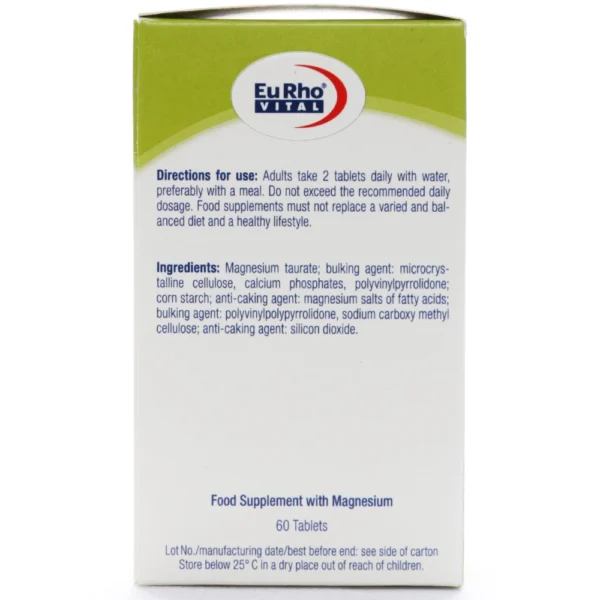 قرص منیزیم تائورات یوروویتال