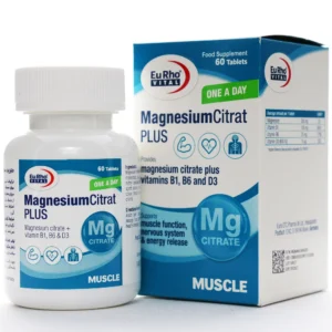 قرص منیزیم سیترات پلاس یوروویتال