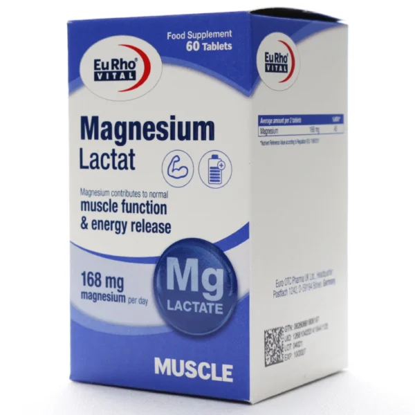 قرص منیزیم لاکتات یوروویتال