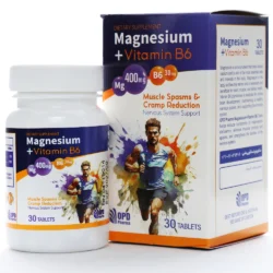 قرص منیزیم پلاس ویتامین ب6...