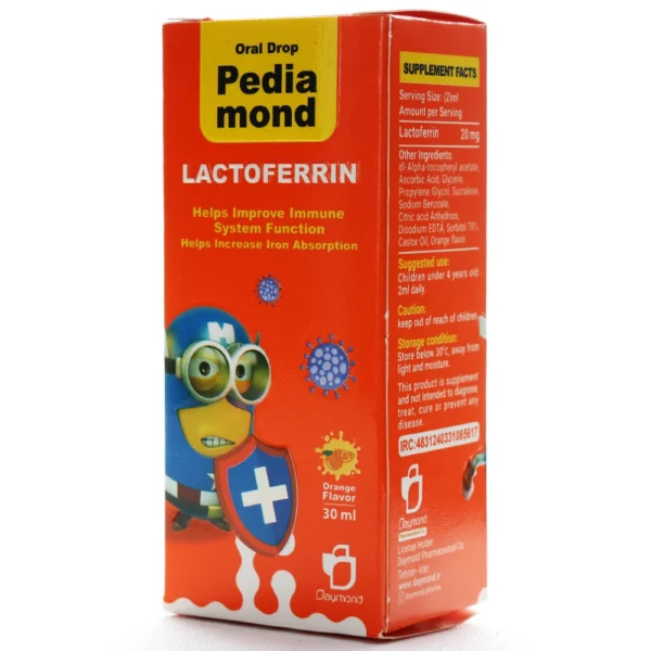 قطره لاکتوفرین پدیاموند