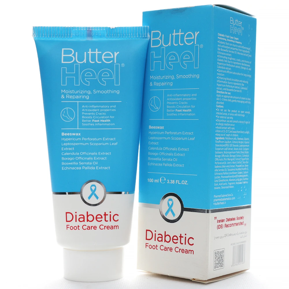 کرم مراقبت پا بیماران دیابتی باتر هیل (1) کرم باتر هیل دیابتی