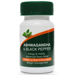 کپسول آشواگاندا و فلفل سیاه آمیتیس نیک دارو