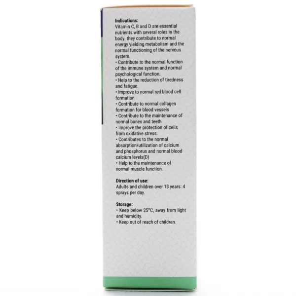 بروشور اسپری مولتی ویتامین نیریکا