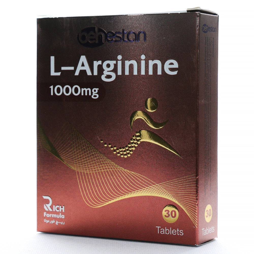 قرص ال آرژنین 1000 بهستان قرص ال آرژنین 1000 بهستان