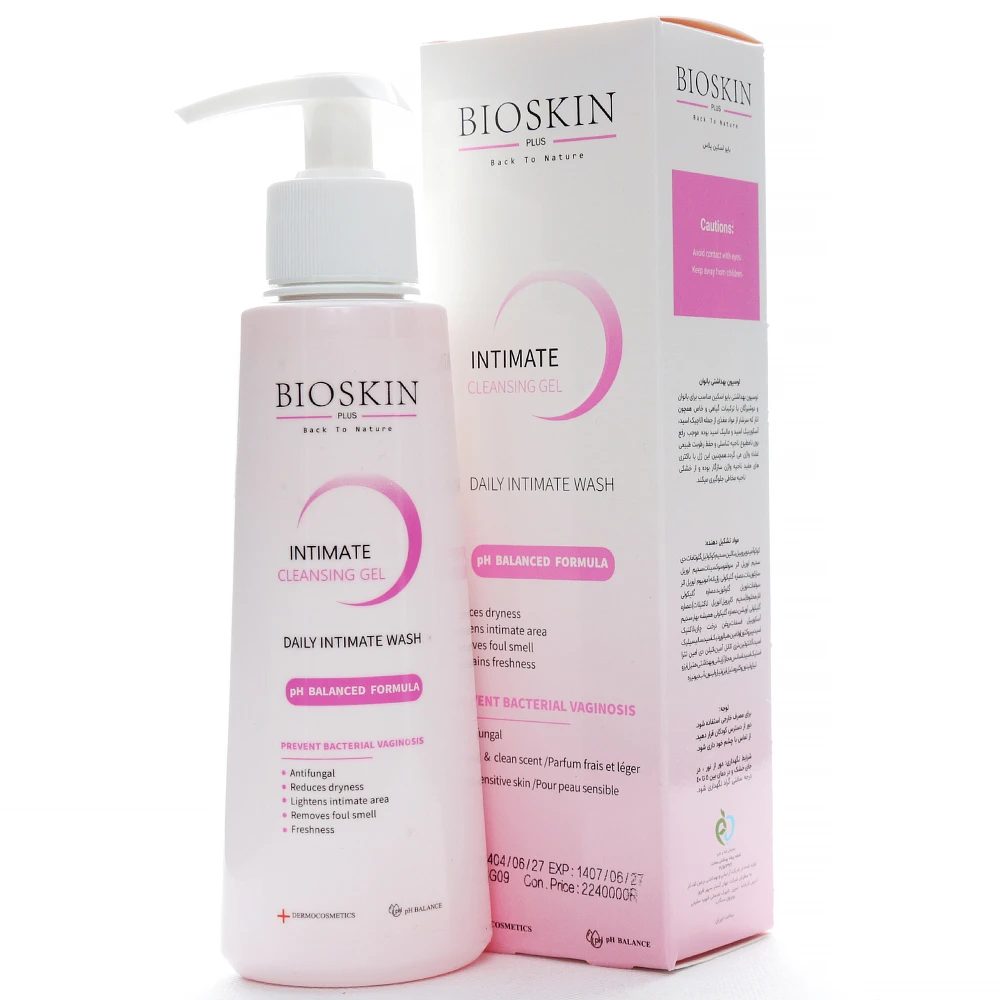 ژل بهداشتی بانوان بایو اسکین (1) ژل بهداشتی بانوان بایو اسکین پلاس